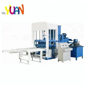 YYQ12-15 Brick Molding Machine Processing and Hydraulic Pressure Method interlock brick block making machine