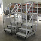 Online shopping all sizes portable aluminium step ladder with competitive price