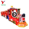 Miniature Kiddie Ride Theme Park Shopping Mall Kids Indoor Mini Express Entertainment Party Electric Trackless Train For Sale