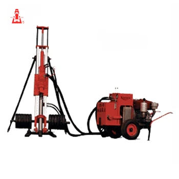 KQY90 Down The Hole Electric Drill Rig / Small Water Well Drilling Machine Sold to India, View KQY90