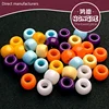 Wholesale factory pony beads colour acrylic plastic bead