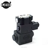 SDF solenoid flow control valve for hydraulic shoe sole pressing machine