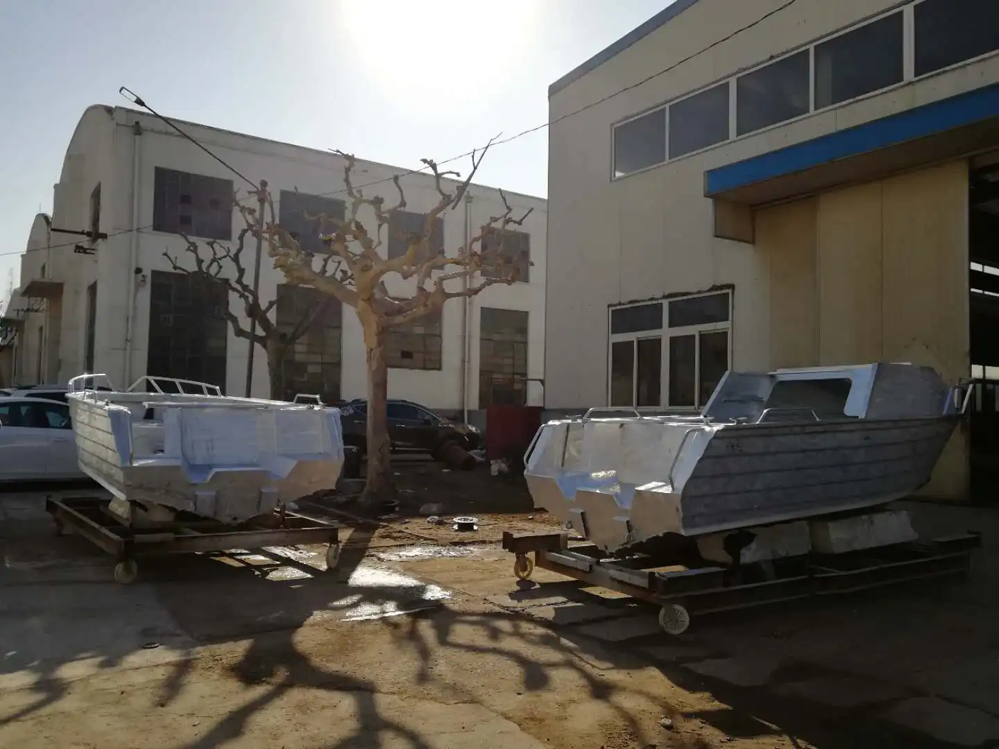 Allheart Luxury 9 5m Forward Cabin Aluminum Boat With Outboard