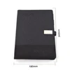 A5 Notebook factory Custom Notebook Charging Powerbank Notebook with USB pendrive