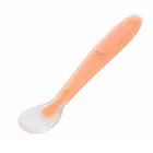BPA Free Soft Eco-friendly Food Grade Silicone Baby Spoon