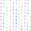 Multi-color cheap hanging fashionable crystal plastic bead curtain ideas
