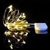 2M 20LEDs LED Starry String Lights Fairy Micro LEDs Copper Wire Powered by 2x CR2032 Batteries for Party Christmas Wedding
