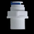 Plastic fittings Male Straight adapter pipe and fitting