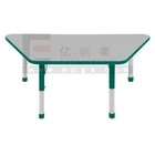 Table Classroom Furniture School Desk Specific Use Trapezoid Table