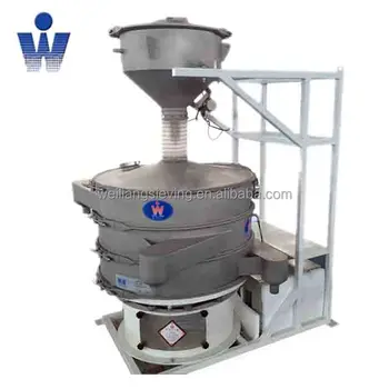 Food grade circular rotary vibrating screen with CE certification