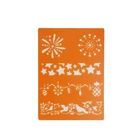 Top quality washable plastic drawing painting craft stencil sheets templates for kids