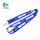 Top Sale Custom Your Design Sublimation Printed Polyester Lanyards With Colorful Logo