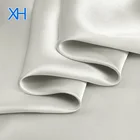 New Design Shanghai Sand Wash White Silk Fabric with High Quality By Xinhe Textiles