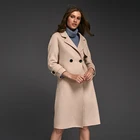 NEW outdoor fashion woolen ladies women's coat, long winter jacket