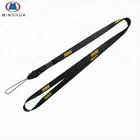 SGS standard printing mobile phone case neck strap with aero buckle