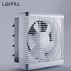 Wall Mount Axial Ventilator Ball Bearing Type AC Fan Without Duct