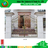 Euroupe Style Big House Gate Windows