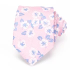 100% Silk Fashion Design Pink Tie Shengzhou Dacheng Necktie