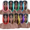 Synthetic Short Ombre Brown BoBo Wig medium length long Bobo wigs for women wigs