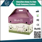 Crate Cardboard House CAT Toy Playhouse Pet Box Hideaway Carrying Carrier carton box