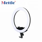 Mettle 12'' Hot Sell LED Dual Color Dimmable Ring Light with Mirror Carry Bag Stand