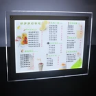 Poster Frame Light Box Led Module Menu Tea Shop Ordering Light Box