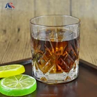 OEM Logo Printed Heavy Base Whiskey Glass Scotch Glasses