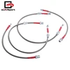 For Toyota for Supra Mark 3 MK3 86-91 Front Rear Stainless Steel Braided Oil Brake Line Cable Hose