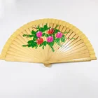 Fan Sandalwood Fan Novelty Hand Fan Wood Sublimation Sandalwood Fan
