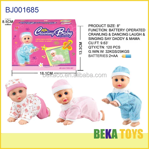 baby alive crawling doll