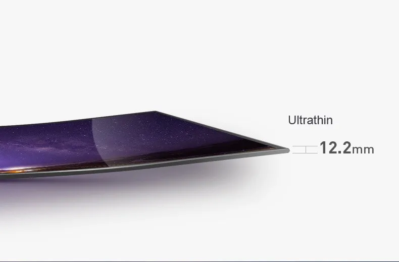 Factory Wholesale 55 inch UHD 4K Curved Smart D-LED TV with WIFI , Android System, App download !