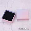 newest gradient small paper gift jewelry lipstick box logo print