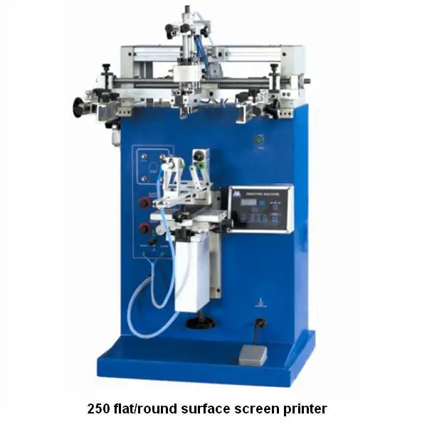 vacuum table direct factory hot selling beer bottle auto screen printing machine