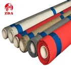 black silicone coated fiber glass cloth material