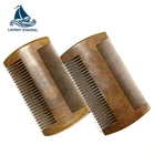 High quality wood beard comb for mens care