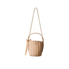 2019 Popular straw crossbody Bags Bucket bag for lady summer holiday beach women bags