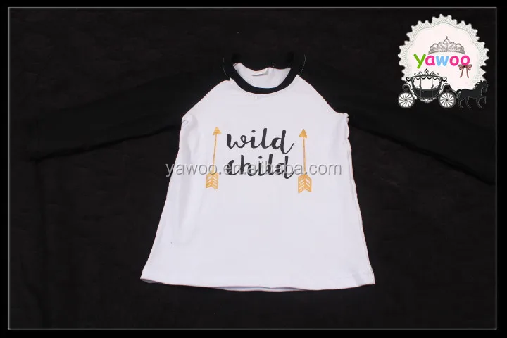 Product from China: Wild child letters cotton shirts 2016 toddler girl
clothes fancy girl long sleeve t shirt girls printed t-shirt