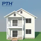 2019 China supplier Prefab Home 2 story light steel villa