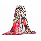 Factory Sale Custom Personalized Design Cotton Or Silk Scarf 2019