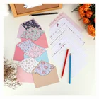 Custom Writing Paper Custom Lovely Writing Stationery Paper Letter Set With 24 Envelope Seal Sticker