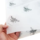 Luxury White Background Clothing Black Custom Tissue Paper , Printing Paper