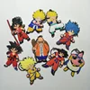 YWLL Anime Cartoon Dragon Ball Z Son Vegeta PVC Figure Keychains Pendant Toys Goku Keychains