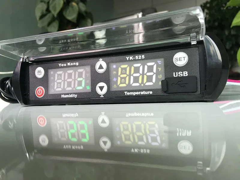 incubator temperature humidity controller/usb data logger