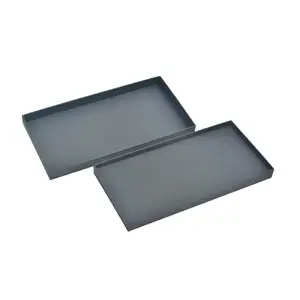recyclable black square paperboard box for gift packaging