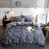 Top grade cotton bed sheets home embroidered bedding set