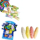 Wholesale Fruity Flavor Worm Gummy Candy For Kids