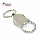 Quality supplier zinc alloy metal keychain bottle opener,sublimation aluminum metal compass beer opener keychain