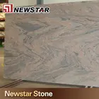 China polished imported juparana gold granite tile and slab,natural stone floor and wall tile