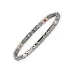 Fashionable Jewelry Ion Power Germanium Magnetic Titanium Bracelets Women