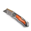 Aluminum Body Quick Change Blades Lock-Back Design Heavy Duty Sk5 Razor Sharp Folding Pocket Paper Cutting Knife
